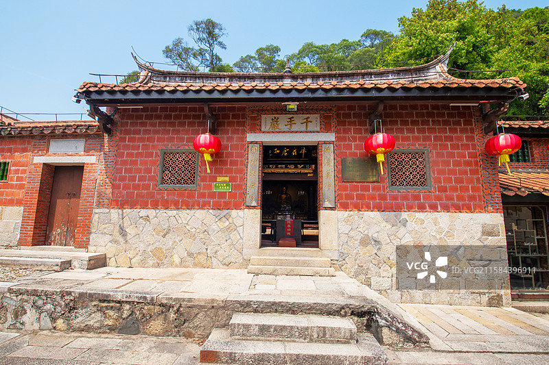 专题：弘一法师的足迹漫游泉南佛国07泉州清源山弘一法师舍利塔。看破红尘的佛门圣地。1942年秋，弘一图片素材