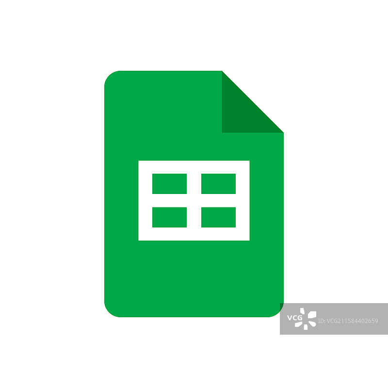 谷歌表格标志图片素材