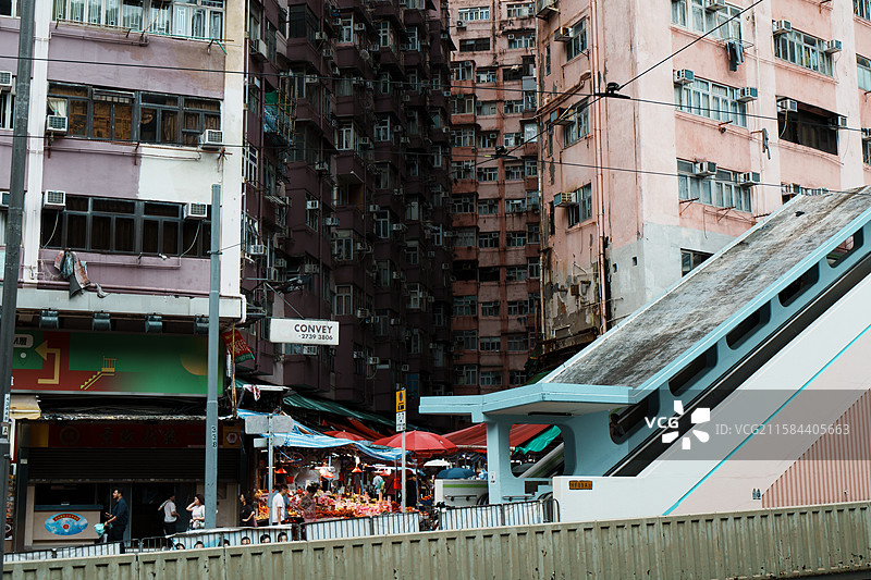 香港港岛怪兽大厦图片素材