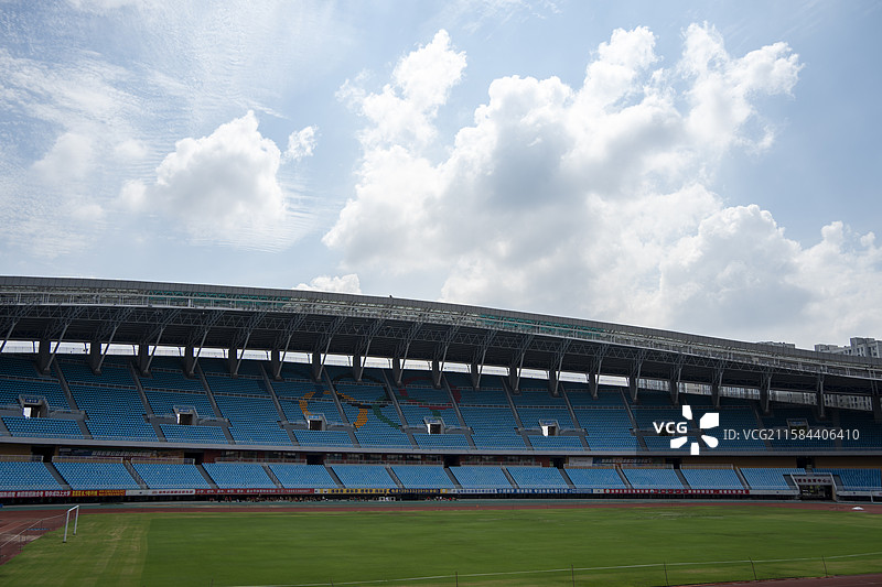 淄博市体育场局部图片素材
