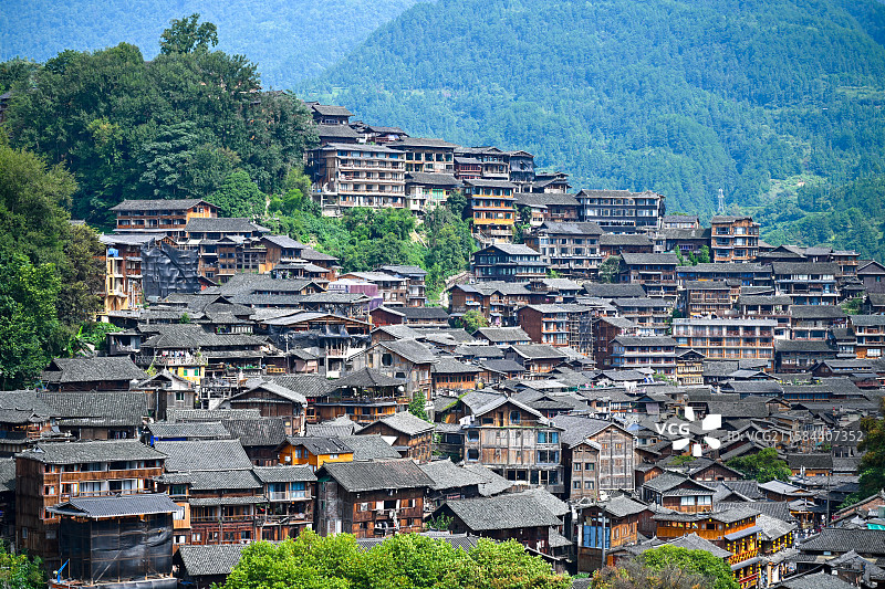 千户苗寨图片素材