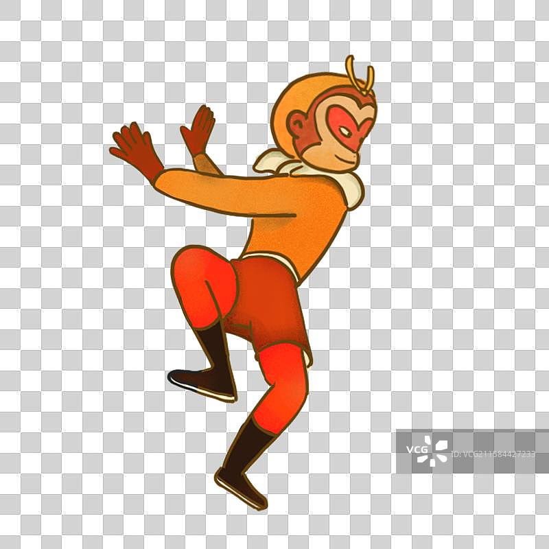 西游记人物元素孙悟空图片素材