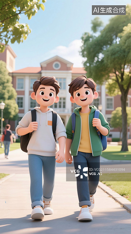 【AI数字艺术】开学季图片素材
