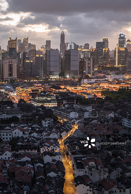 豫园古今图片素材