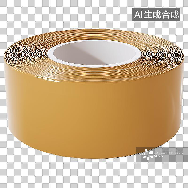 【AI数字艺术】3D风格胶布胶带元素图片素材
