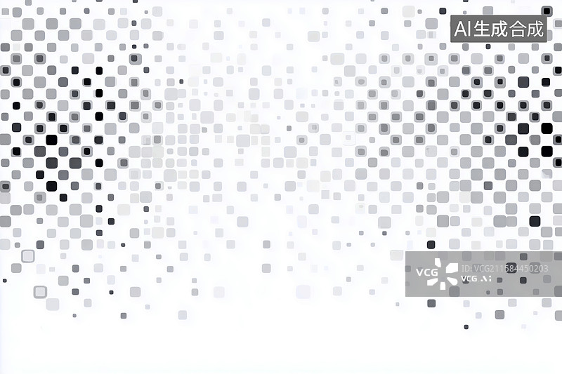 【AI数字艺术】抽象几何点阵线纹图案图片素材