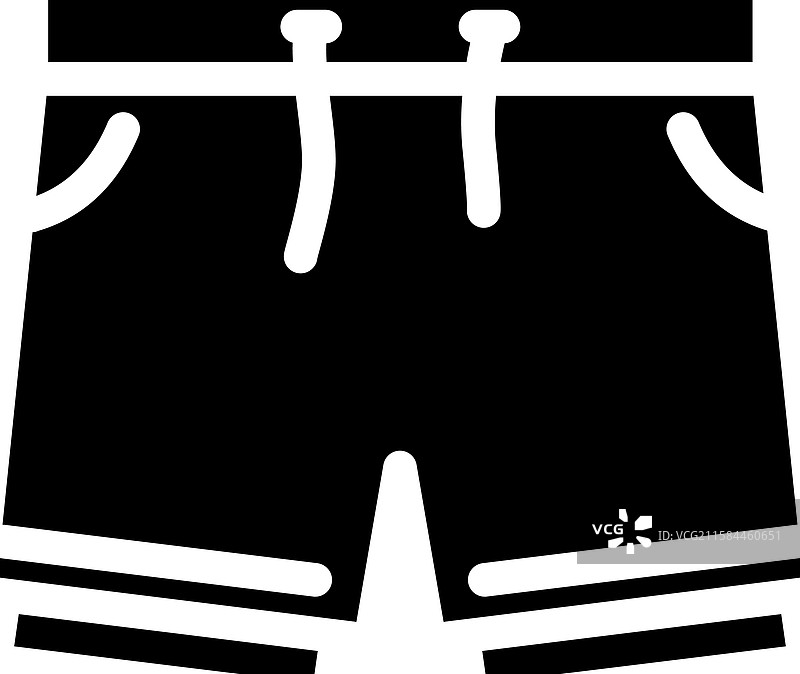 跑步短裤配件图标图片素材