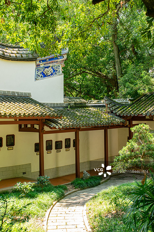 福州于山公园 戚公祠图片素材