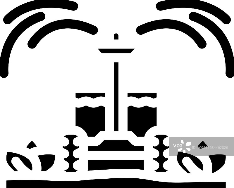 浇水机器人收获图标图片素材