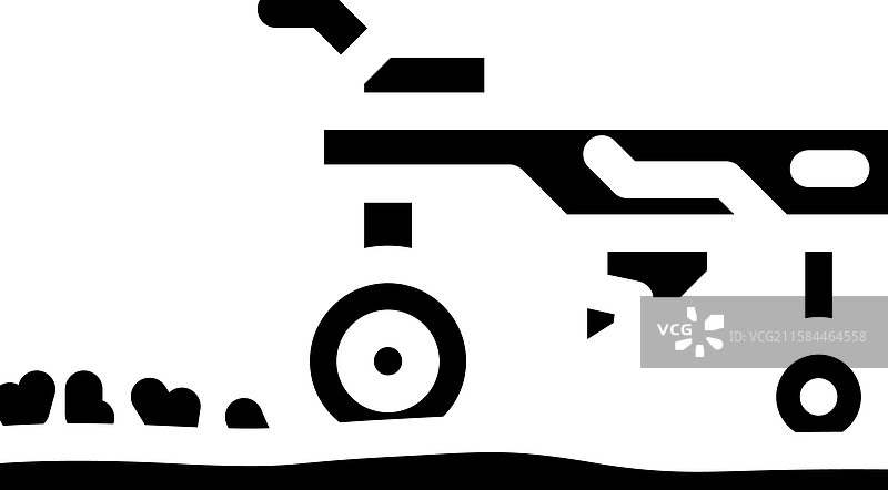 除草机器人收割图标图片素材