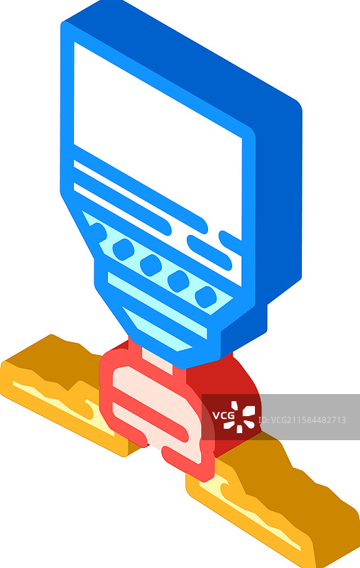 炊具燃气灶等距图标图片素材