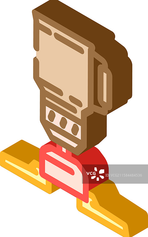 火焰燃气灶等距图标图片素材