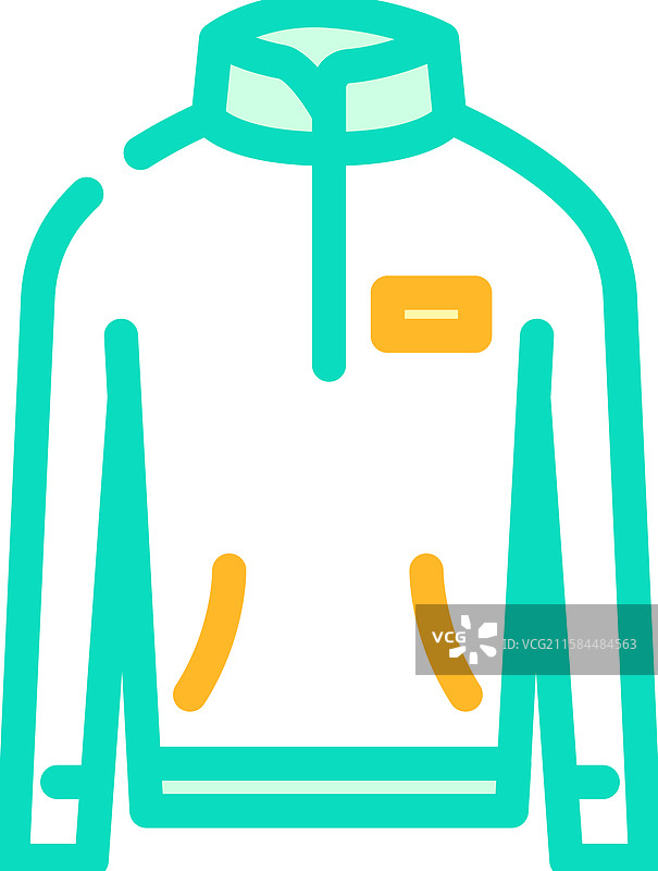 中层抓绒保暖图标图片素材