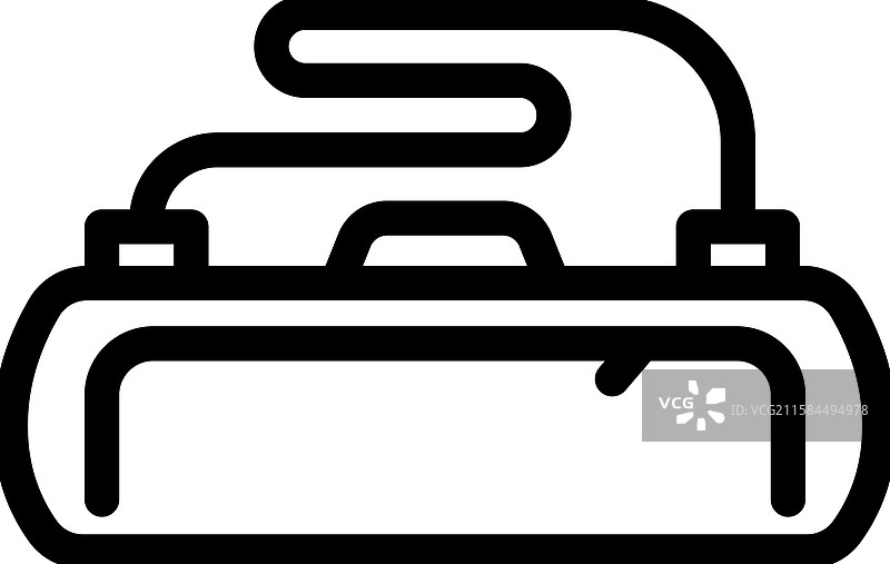 滑雪包线条图标图片素材