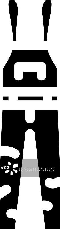 滑雪裤图标图片素材