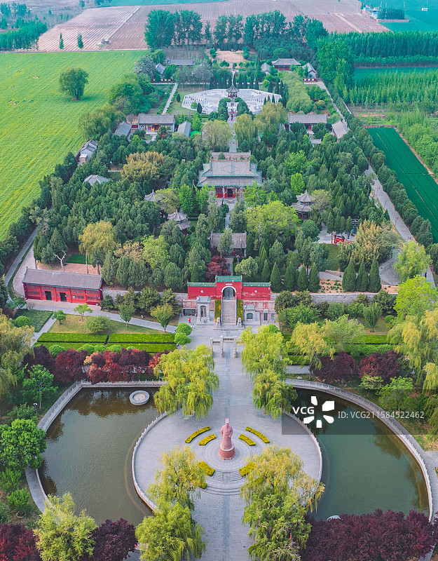 河南安阳羑里城图片素材