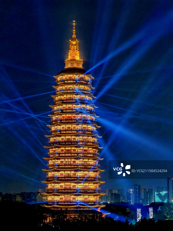 灯光秀图片素材