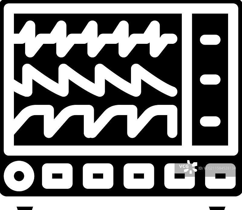 心率监测仪 心脏病学 图标图片素材