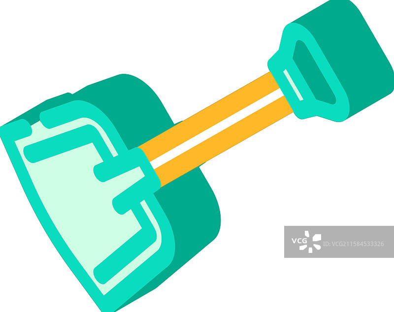 雪崩铲滑雪板等距图标图片素材