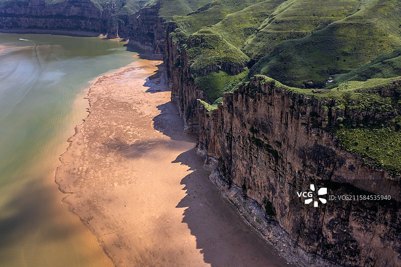老牛湾黄河大峡谷图片素材