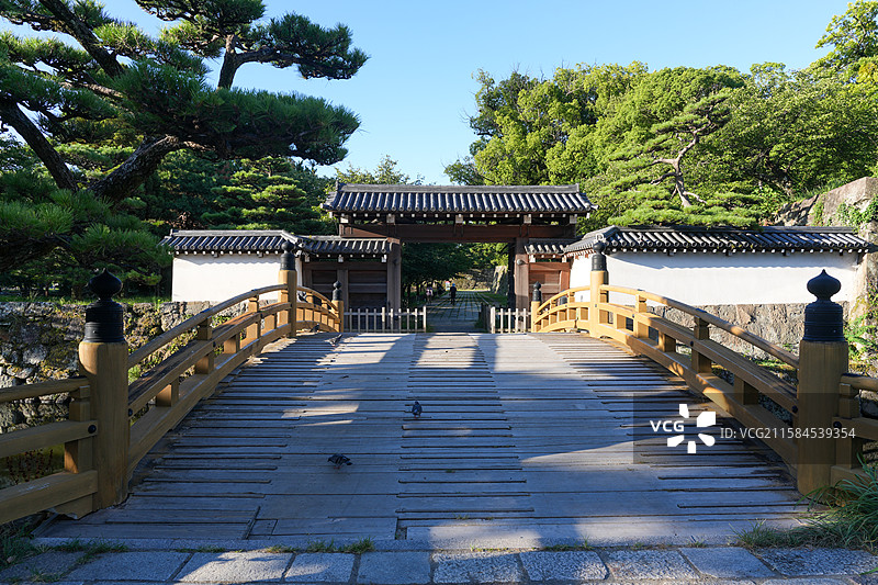 日本 关西地区 和歌山市 和歌山城图片素材