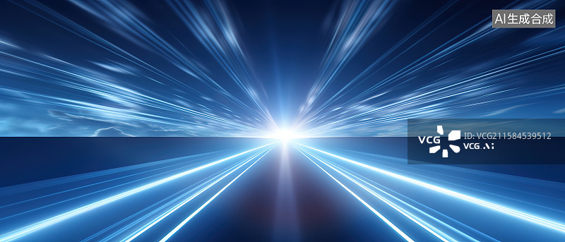 【AI数字艺术】空的路图片素材