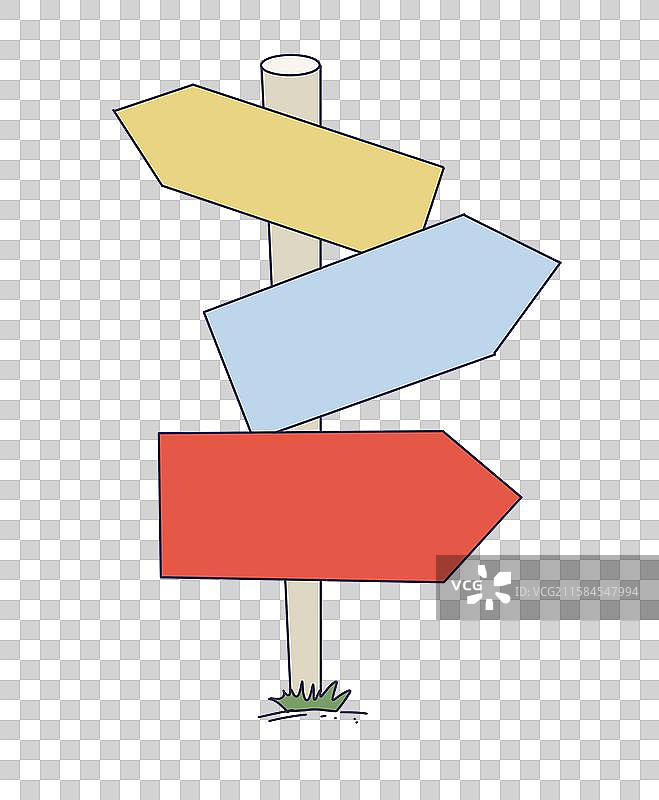 路牌箭头图片素材