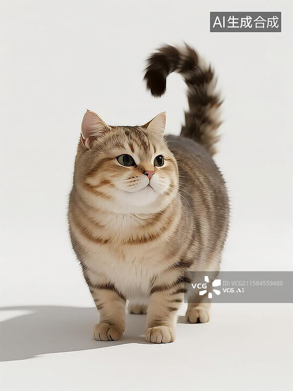 【AI数字艺术】卡通猫咪英短美短图片素材