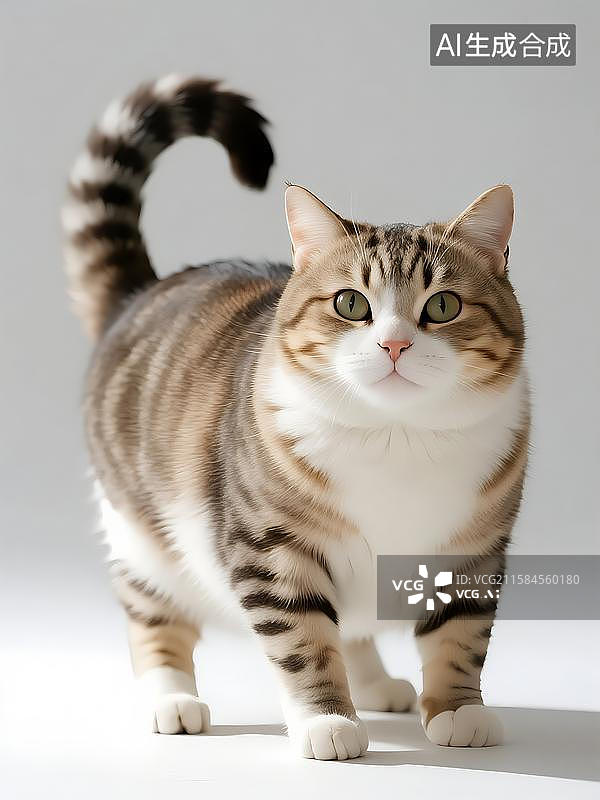 【AI数字艺术】卡通猫咪英短美短图片素材