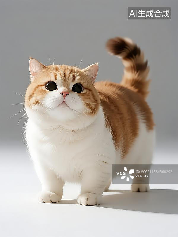 【AI数字艺术】卡通猫咪图片素材