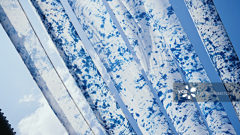 云南扎染非遗文化图片素材