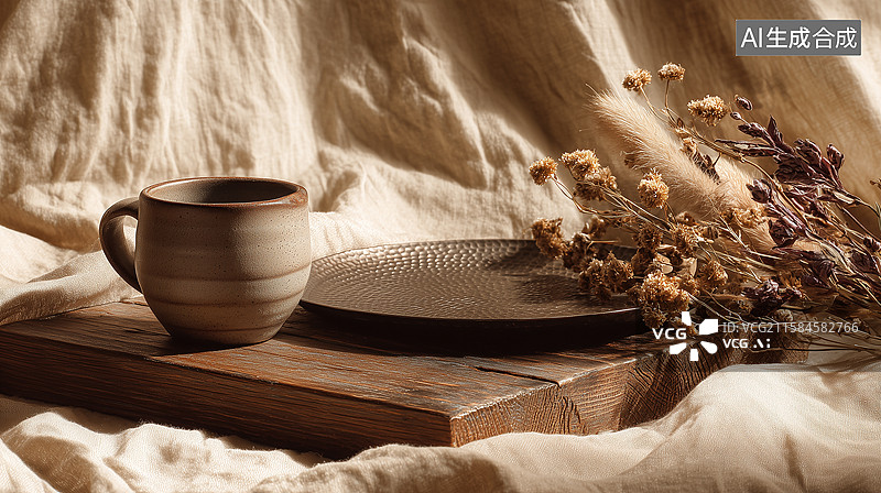 【AI数字艺术】有机产品场景艺术图片素材