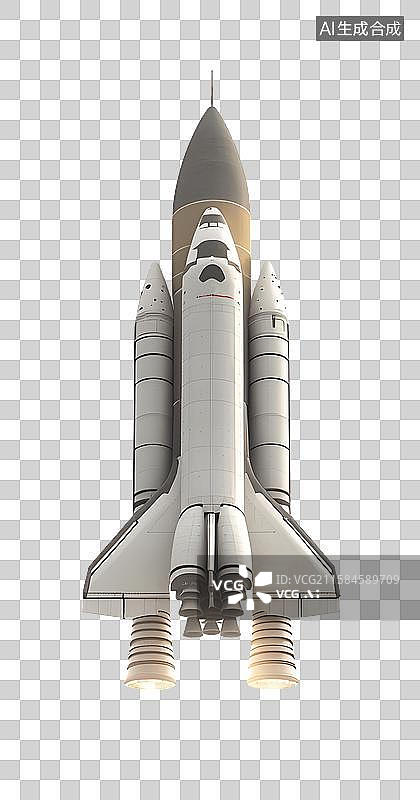 【AI数字艺术】火箭发射，航天业，太空飞船图片素材