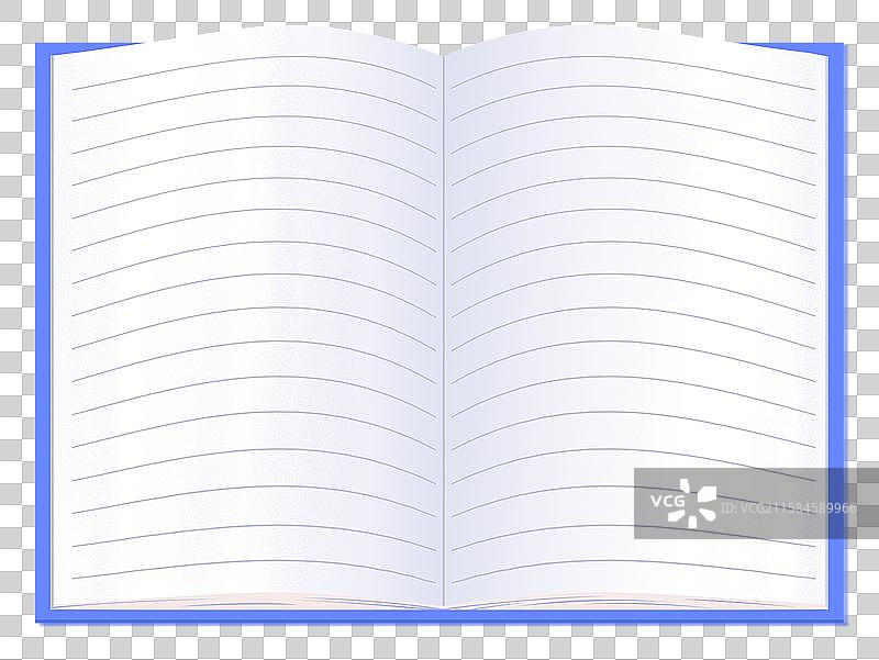 创意背景平铺的卡通图书书籍书本本子空白本看书阅读读书元素素材插画图片素材