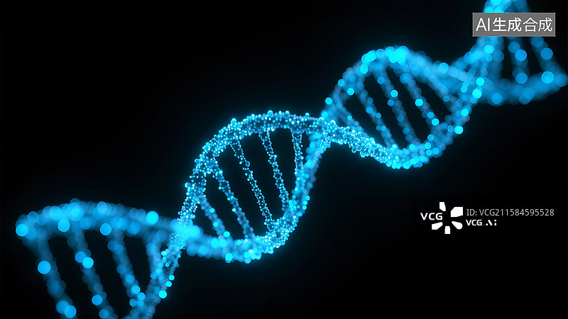 【AI数字艺术】生物学，微生物学，基因，研究，健康图片素材
