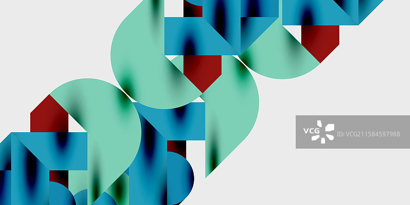 现代抽象背景，包含圆形元素图片素材