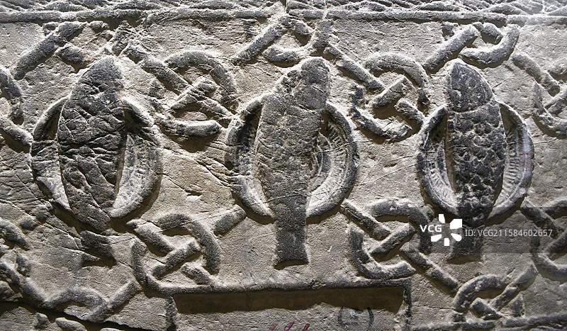 江苏徐州汉画像石艺术馆藏‌现实社会生活主题的画像石图片素材