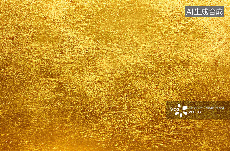 【AI数字艺术】金色闪光纹理金箔背景图图片素材