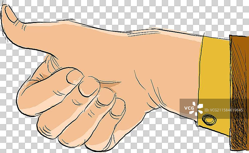 元素：手的各种动作图片素材