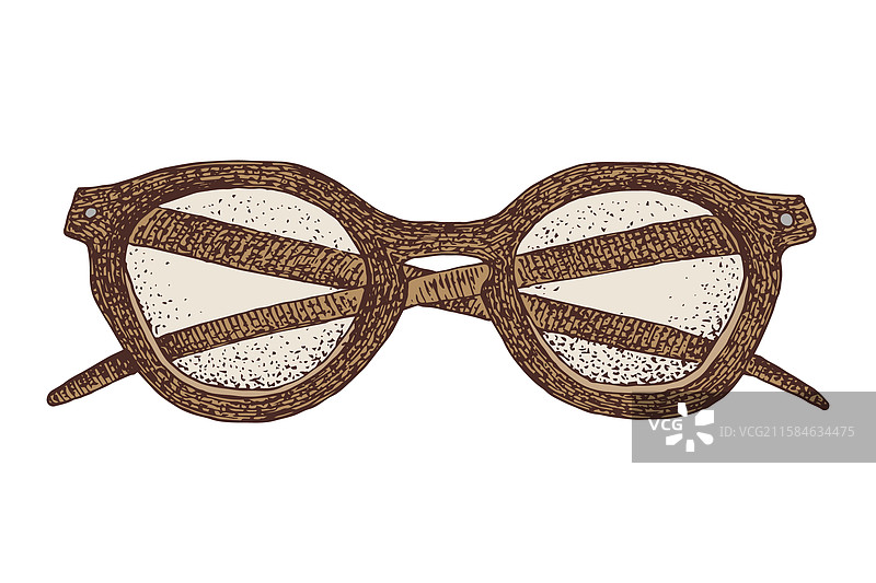 手绘太阳镜图片素材