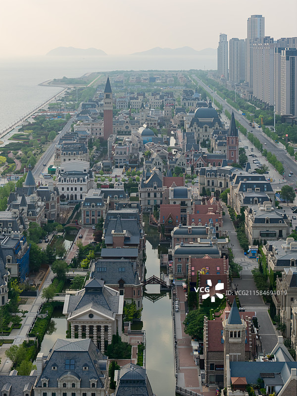 辽宁大连东港威尼斯水城图片素材