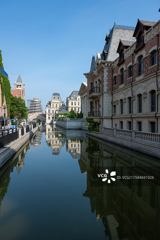 辽宁大连东港威尼斯水城图片素材