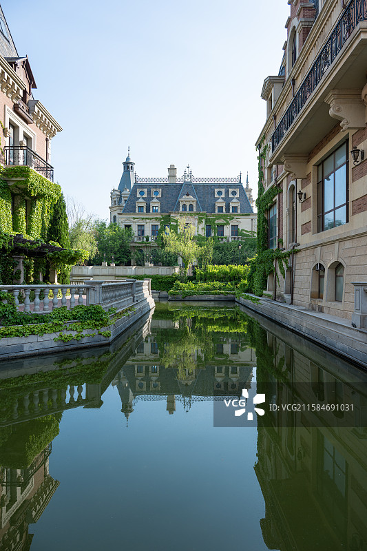 辽宁大连东港威尼斯水城图片素材