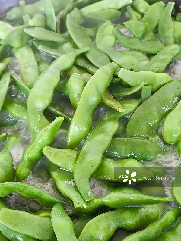 东北油豆角图片素材