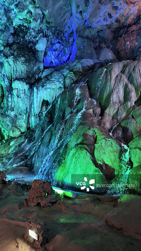 连州地下河风光图片素材