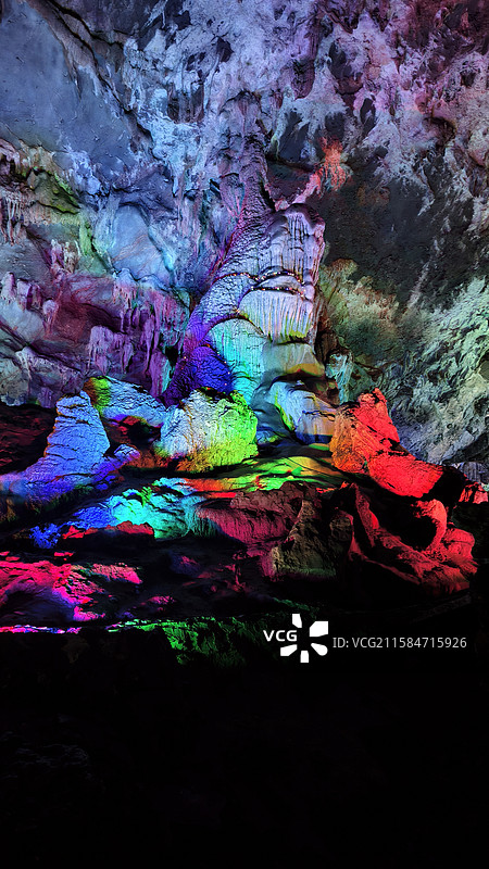 连州地下河风光图片素材