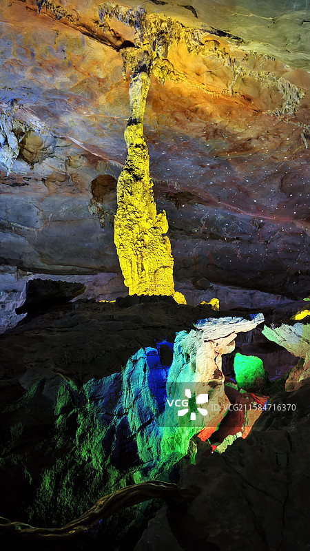 连州地下河风光图片素材