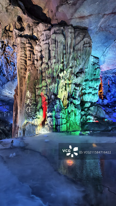 连州地下河风光图片素材