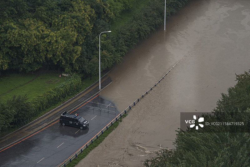 城市内涝图片素材