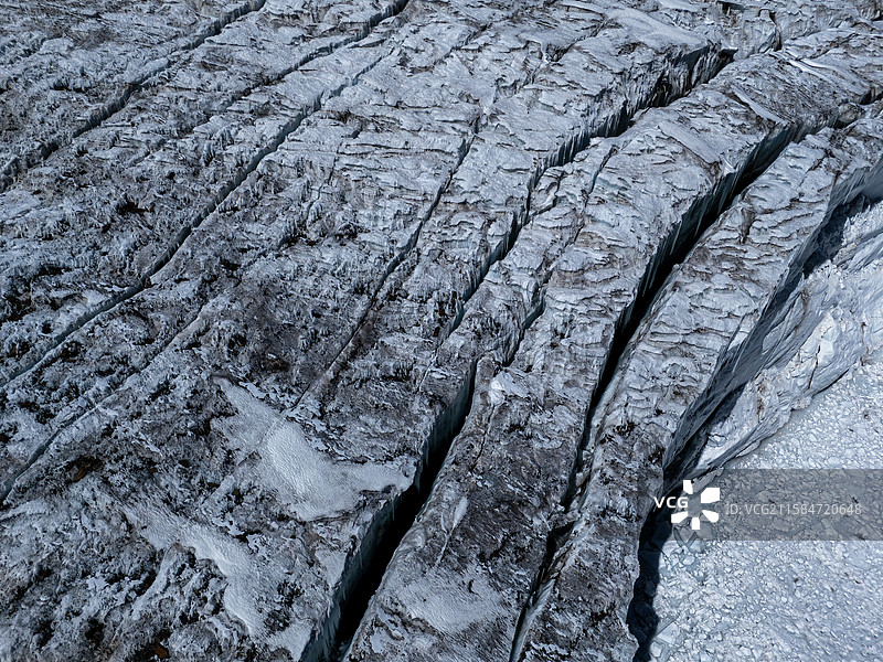玻利维亚 拉巴斯 Glaciar Ventanani 冰川图片素材